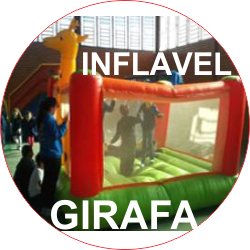 Inflável Girafa